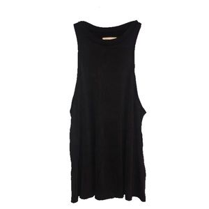 Urban Outfitters grey high neck flowy tank top